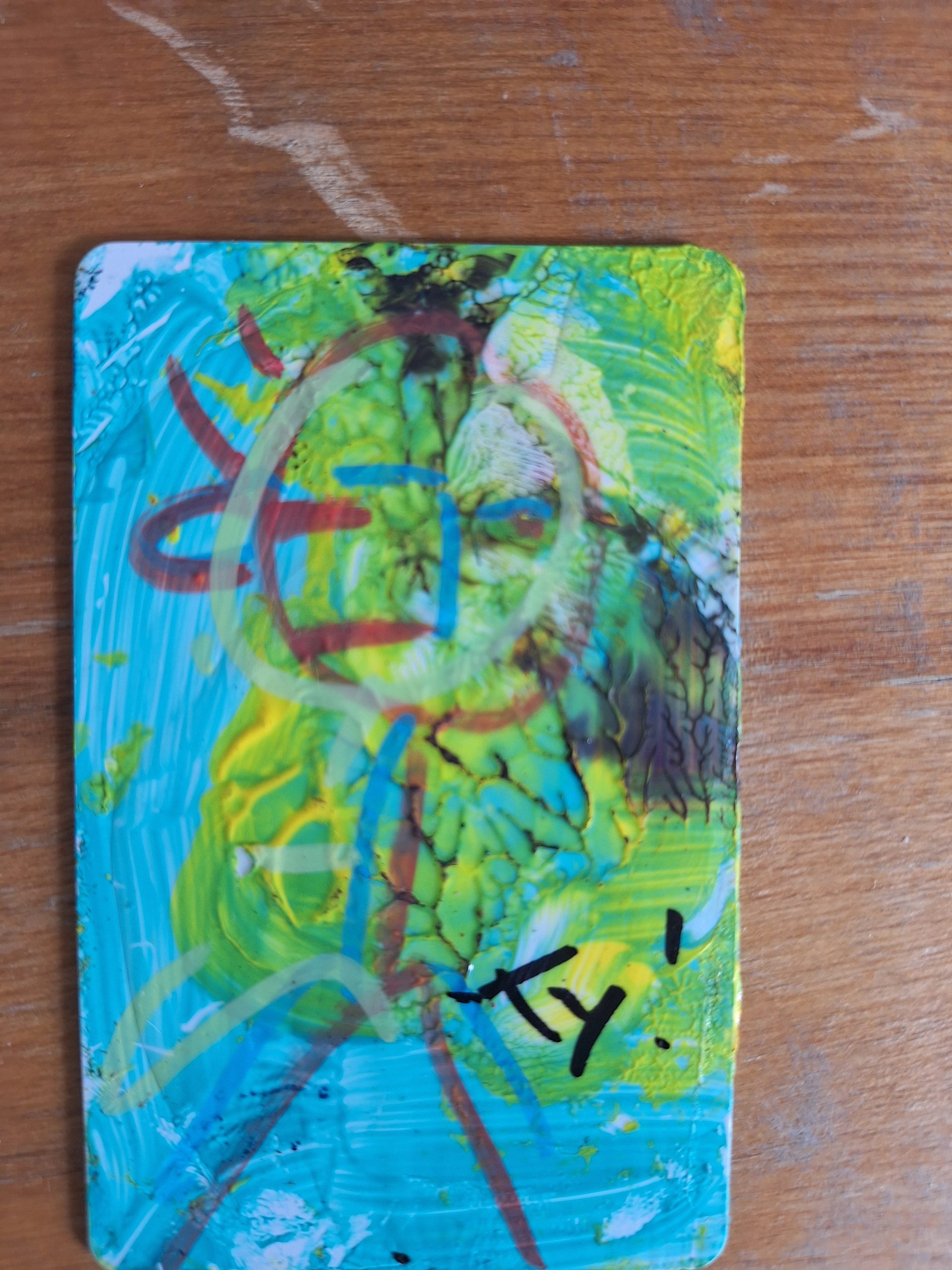 Ignorant Art Blue Series #9