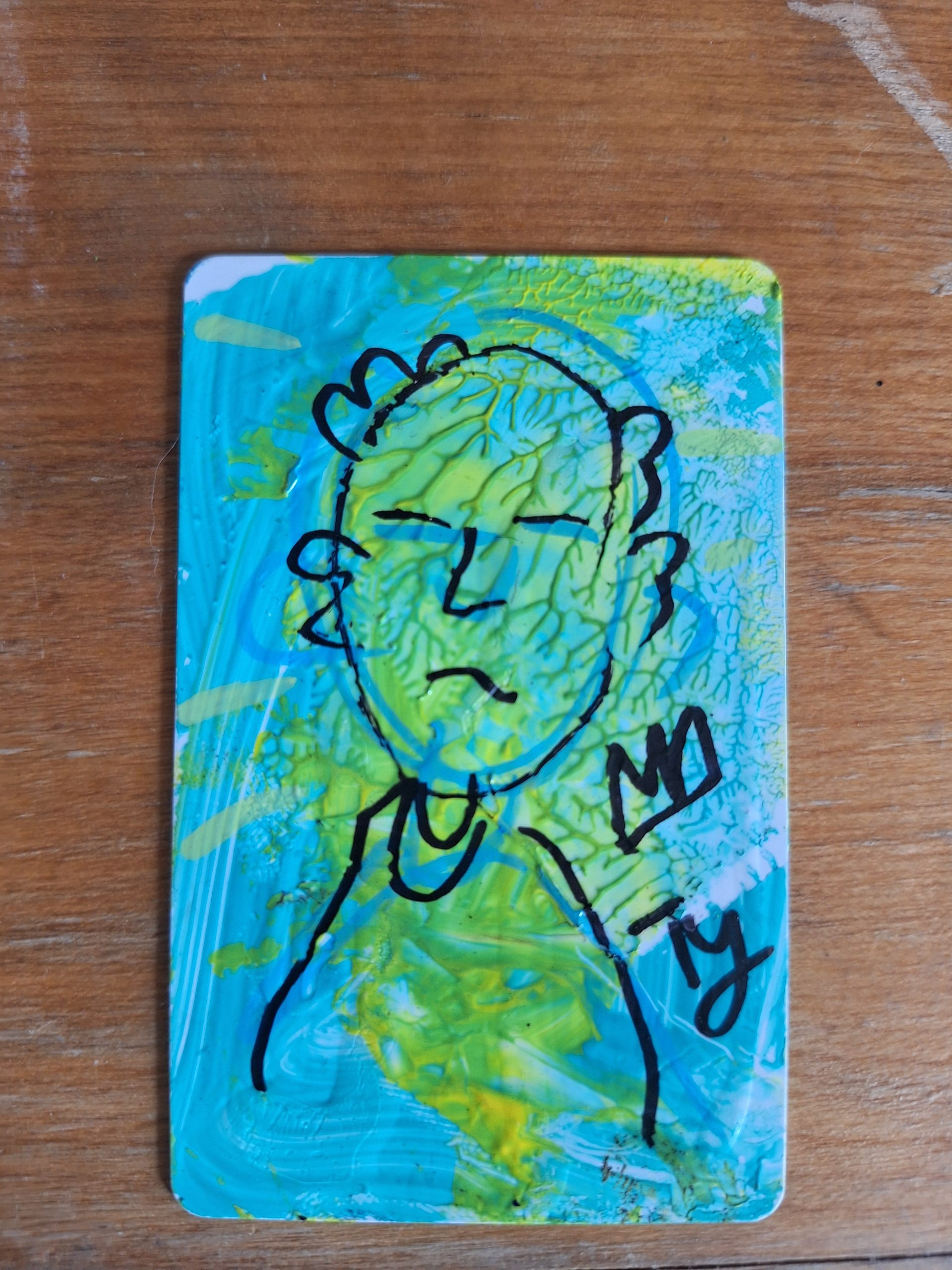 Ignorant Art Blue Series #14