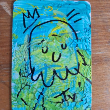 Ignorant Art Blue Series #17